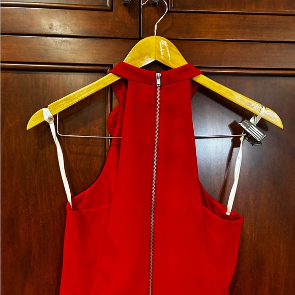 NWOT BCBGeneration Vibrant Red Mini Dress - Picture 10 of 11